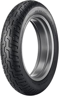 Dunlop Tires D404 Tire - Front - 100/90-19 , Speed Rating: H, Tire Type: Street, Tire Construction: Bias, Position: Front, Rim Size: 19, Load Rating: 57, Tire Size: 100/90-19, Tire Application: Cruiser 32Nk32