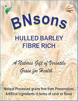 BNsons A Natural gift Versatile Grain for Health Hulled Barley - 1.25Kg