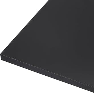 48" x 24" x 1/2" HDPE Plastic Sheet, High Density Polyethylene Sheet Cutting Board Black Solid Block, [for DIY, Home Floor]