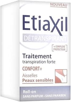 Confort+ Unperspirant Roll-On Treatment for Armpits Sensitive Skins 15ml