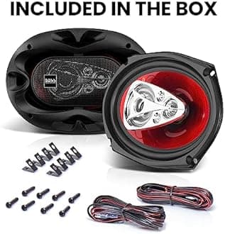 BOSS AUDIO CH6950 Chaos Exxtreme 6" x 9" 5-way 600-watt Full Range Speakers