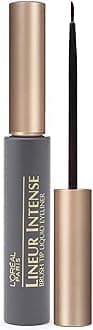 Lineur Glossy Intense Brush Tip Liquid Eyeliner, Black, 0.24 Ounces