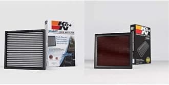 K&N Premium Cabin Air Filter, VF2000 & Engine Air Filter: High Performance, Washable, Replacement Filter, 33-2443