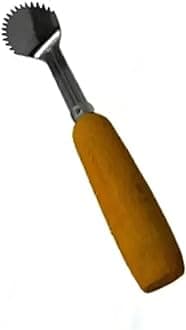 AGROMARK Handheld Wooden Handle Coconut Scrapper (Coconut Chopper/Grinder/Scraper) Coconut Grater (1)