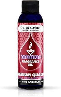 Aromar Fragrance Oil 5 Oz. Cherry Almond Aromatherapy Essential Oil Scented Oil Scent Oil