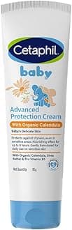 Baby Advanced Gentle & Soft Protection Moisturizing Cream for Face & Body with Organic Calendula 85gm (Product Packaging May Vary)