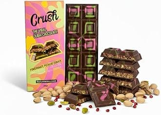 Crush Dubai Chocolate Bar Pistachio - Elegant Knafeh Pistachio Chocolate Bar ...