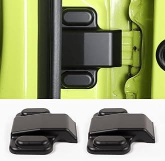 2-Pack Rear Tail Door Tailgate Screw Protection Cover Decorative Trim for Suzuki Jimny 2019 2020 2021 2022 2023 2024 Interior Accessories