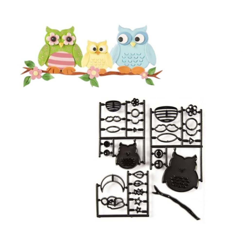 Owl Cutter Set by Patchwork Cutters