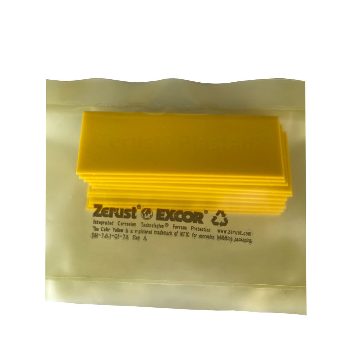 Plastabs with Zerust Rust Prevention and Protection 1" x 3" - Pack of 10
