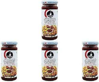 Pack Of 4 - Ching's Secret Schezwan Chutney - 8.8 Oz