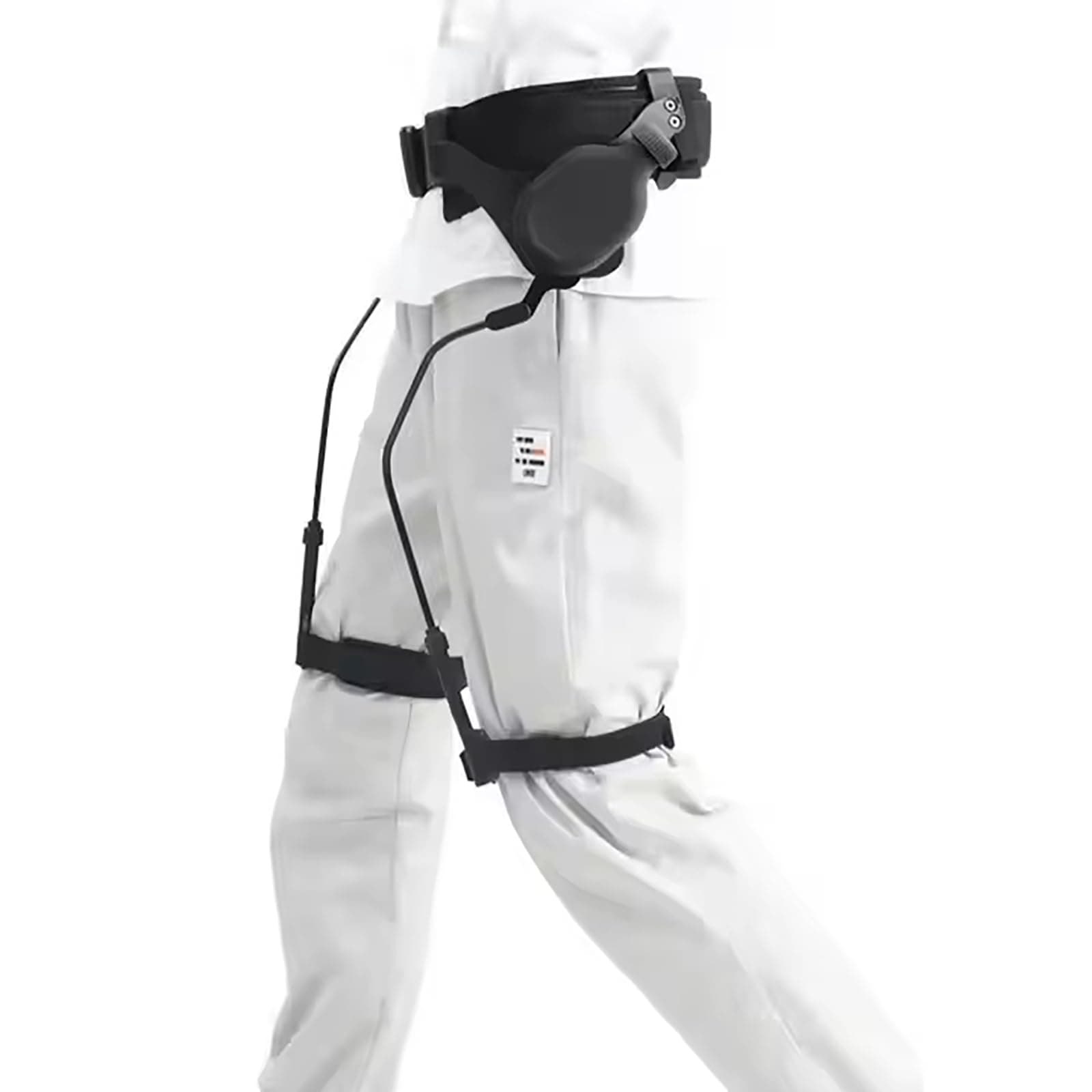 Bionic Body Power Walking Aids, Leg Walking Training Walker, Adjustable Lower Limbs Assisted Rehabilitation Training Equipment, for The Elderly and People with Limited Mobility