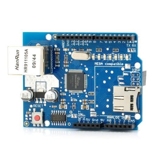 Ethernet W5100 Shield Network Expansion Board w/ Micro SD Card Slot for Arduino