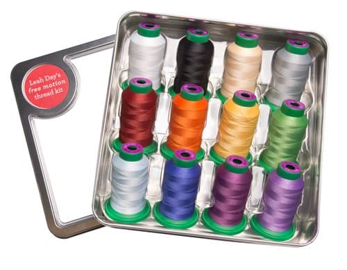 Isacord Leah Day Free Motion Thread Set