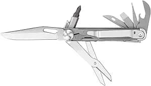 Multitool Pocket Knife,12-in-1 Multitool Knife,Titanium-Plated Handle,Pocket Clip,Large Scissors,Stainless Steel for Camping, Hiking, Survival, multitool for Men