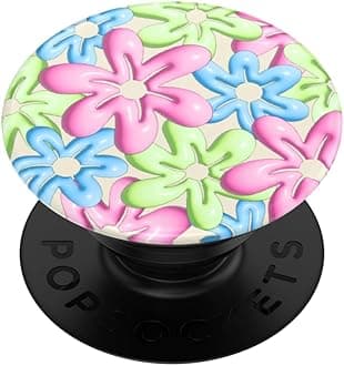 ​​​​PopSockets Phone Grip with Expanding Kickstand, Adhesive Grip - Bubble Fields
