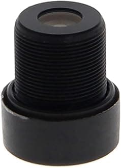 Fielect 12mm CCTV Camera Lens 720p Pixels 1/3" Security Camera Len for CCTV IP Camera Panoramic M12,1Pcs