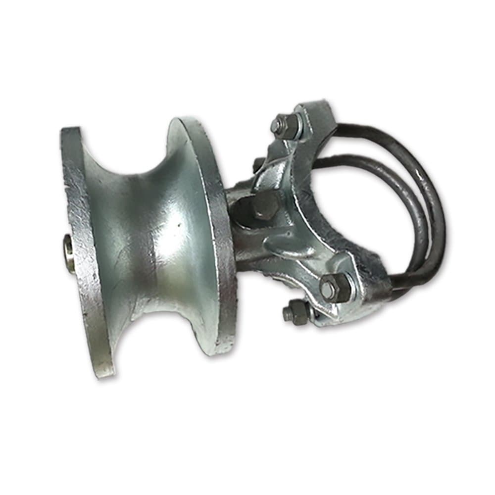 Steel Cantilever Gate Roller 2 3/8" Round Gate Frame 4" Round Post Heavy Duty