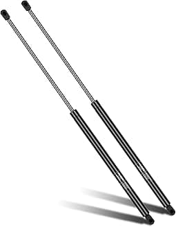 HUOPO ML2750 28 inch 50 lb/222 N Gas Struts Shocks 28" Lift Support for Tonneau Cover Truck Topper Undercover Replacement Parts Pickup Bed Cover Boat Engine ML-27-50, 2pcs