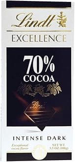 Lindt Excellence 70% Cocoa Intense Dark 100GM