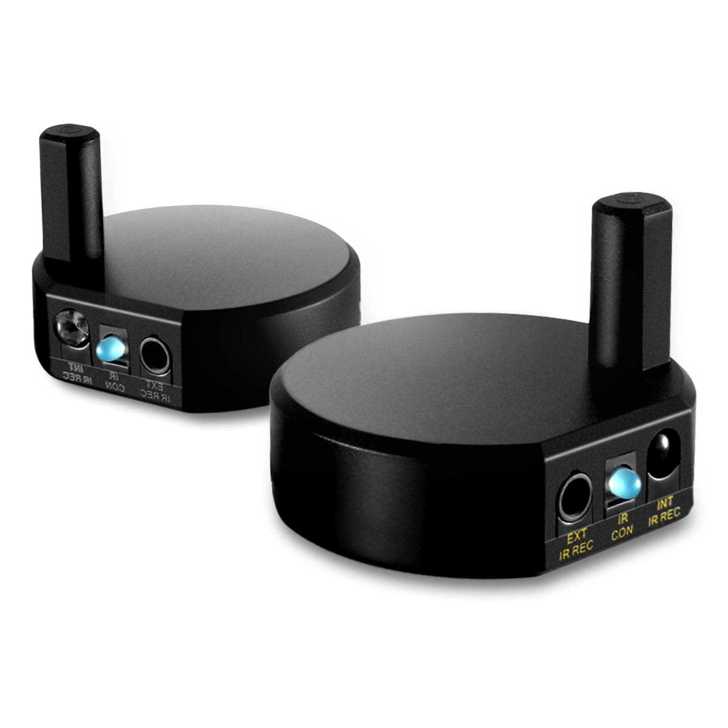 TNP Wireless IR Repeater Kit - Universal Remote Control Infrared Transmitter and Receiver with Head Eye IR Blaster Kit Emitter Booster Cable for Remote Control of TV, Cable Box, CD DVD Blu-Ray Player