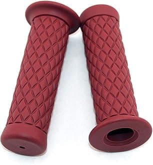 Motorcycle Grips Non Slip Rubber Bar End Thruster Grip 7/8" 22mm 24mm Motorcycle Comfort Hand Handlebar Grip Thruster Grip