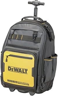 Tool Backpack with Wheels, Tool Storage and Organization, Durable and Water Resistant (DWST560101)