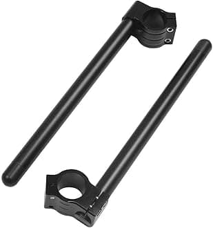 Motorcycle Clip-On 7/8'' Handlebars 36MM Fork Tube Handle Bar Universal for Cafe Racer Street Sport Bike