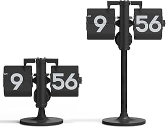 mooas Standing Flip Clock (Black)