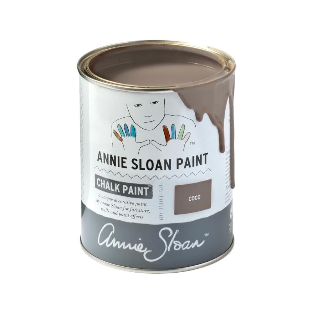 Chalk Paint® (Coco, 1 Litre/33.8 Fl Oz) a unique decorative paint for furniture, cabinets and home décor with no sanding or priming