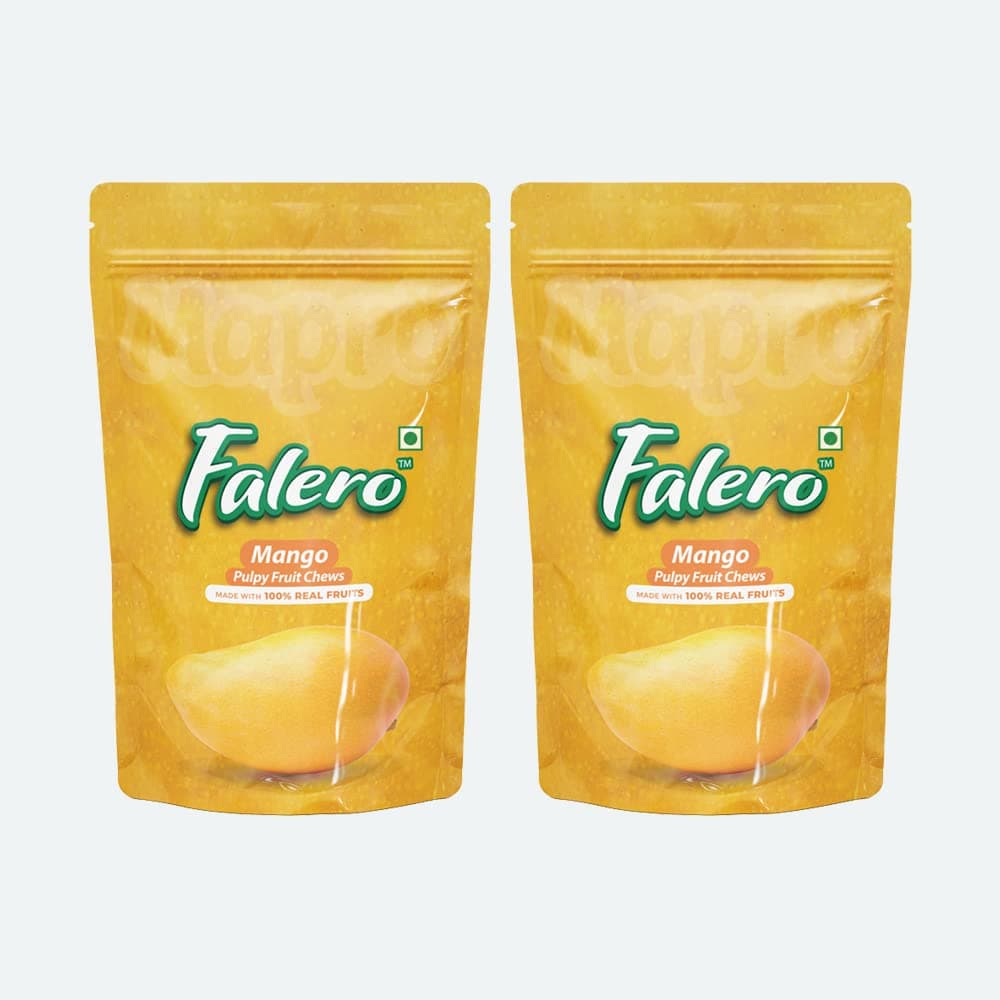 Mango - Aam Pulpy Fruit Chews 175g | Real Mango Pulp | Sweet Candy | Pack of 2