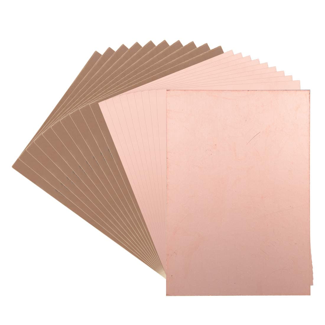 Single-Sided Copper Clad Laminate PCB Circuit Board, 100x70mm 3.94x2.76 inch, 1.5mm Thickness DIY Prototyping PCB Board, Name Board, 20pcs