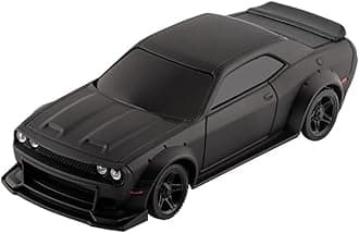 Turbo Racing 1:76 Scale Sport RC Car with Full Proportional RTR 2.4GHZ Remote Control with 2 Replaceable Body Shell (C75 Black)