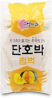 LENITH GY Korean Original Sweet Pumpkin Chips 100g Korean Popped Rice Cakes