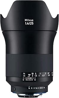 Milvus 25mm f/1.4 Full Frame Camera Lens for Nikon F-Mount ZF.2, Black