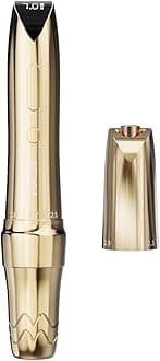 Mast P60 Tattoo Gun Wireless Tattoo Pen Machine, 5 Strokes Length 2.2mm - 3.2mm, 121g/4.2oz Lightweight, Gold Color for Pro Artists