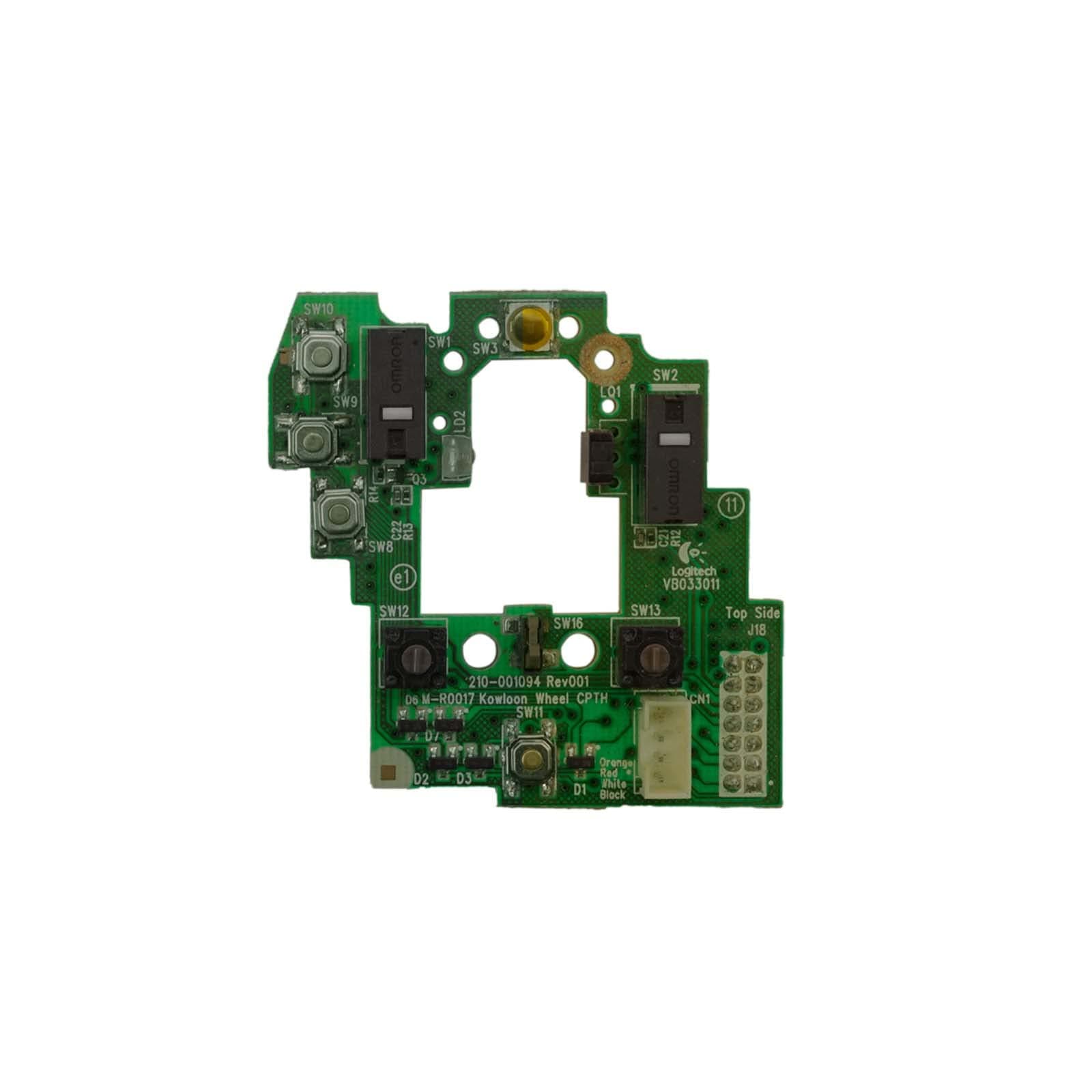 Mouse Switch Button Board Motherboard Replacement for Logitech G700 G700S Gaming Mouse