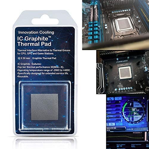 Innovation Cooling IC Graphite Thermal Pad (40x40mm 2-Pack)