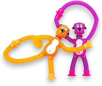 - Toy Imagine Pack of 2 Telescopic Suction Dog Toy Travel Toys for 2 Year Old Boy Suction Pop It Toy for Toddlers Sensory Toy for 1+ Year Kids Engaging Toddler Travel Toy Baby Flight Essentials