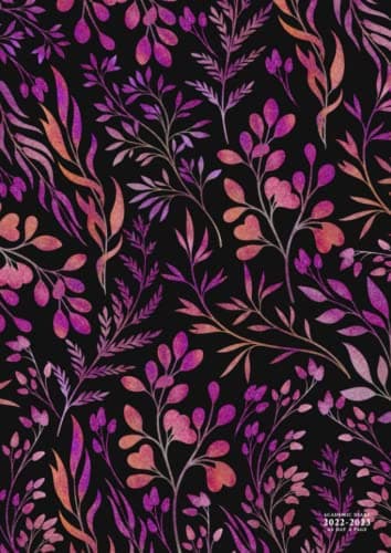 A4 Academic Diary 2022-2023 Day A Page: Dated From August 2022 To July 2023 Mid Year Daily View Planner Agenda Calendars Organiser For University ... Purple Leave Flowers For Women Girls Mum Paperback – May 9, 2022