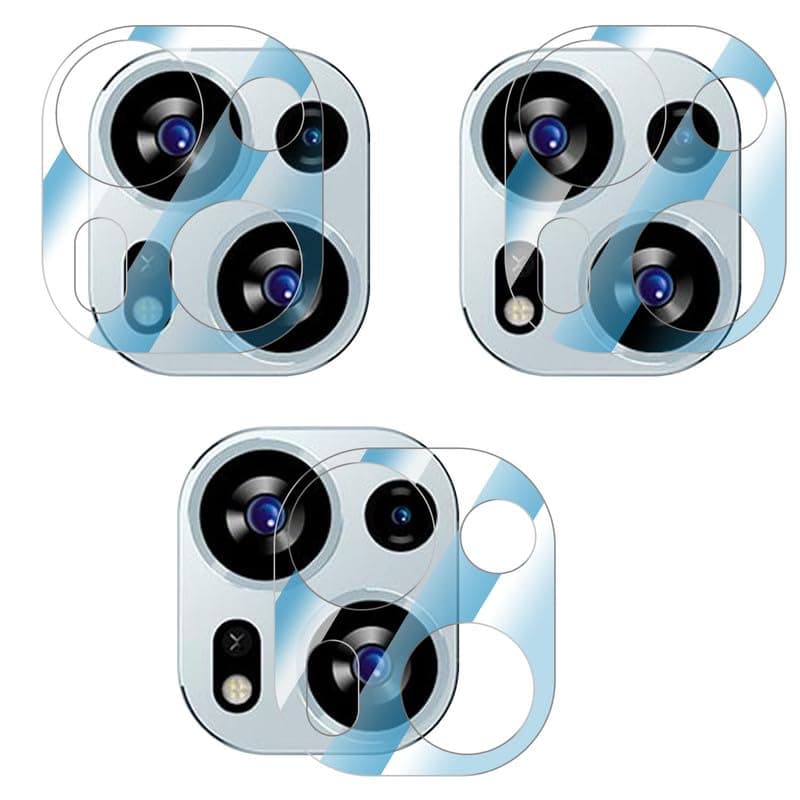 Pack of 3, 9H Flexible Back Camera Lens Protector Screen guard for Tecno Phantom X2 Pro (Not a Tempered Glass)