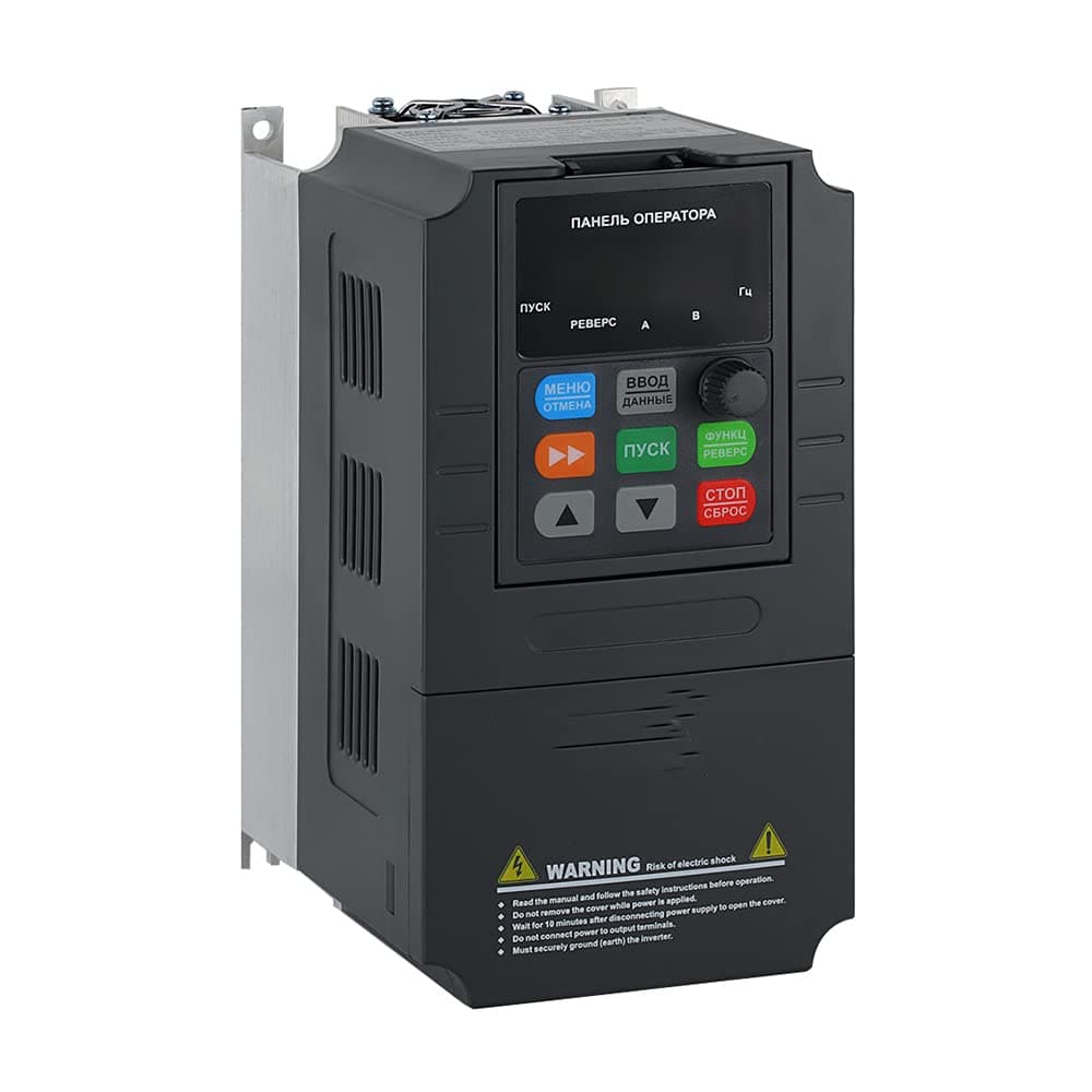 3hp Single to Three Phase VFD, Single Phase 220V 230V Input to 3 Phase Output VFD 2.2kW Variable Frequency Drive for 3-Phase Motor Speed Control