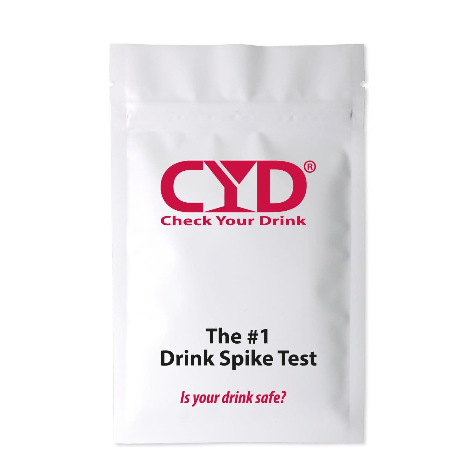 Check Your Drink. Avoid Drink Spiking. Detect GHB or KETA Using The Personal Test Strips. 5 Test Strips - 1 Pouch Contains 5 Test Strips