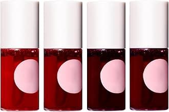 Lip Tint Stain, Lip Glosses, Moisturizing Lip Stain, Lip Tint, Skin Tint, Lip-Plumping, Non-sticky, Long Lasting Lip Makeup (4 colors)
