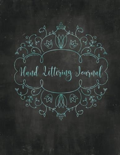 Hand Lettering Journal: Blank Guide Lines & Dot Grid Practice Notebook, 8.5 x 11 Notepad for Hand Lettering & Calligraphy, Perfect Your Brush Strokes in This Sketchbook Paperback – 7 Aug. 2017