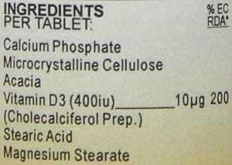 Health Plus Vitamin D 400iu Vitamin D Supplement - 90 Tablets (Pack of 2)