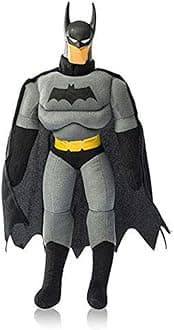 Tickles Superhero with PVC Face Soft Stuffed Plush Toy for Kids Birthday Gift (Color: Grey Size: 35 cm)