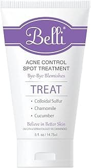 Belli Skin Care - Acne Control Spot Treatment Clears Blemishes and Helps Prevent New Breakouts OB/GYN and Dermatologist Recommended 0.5 oz