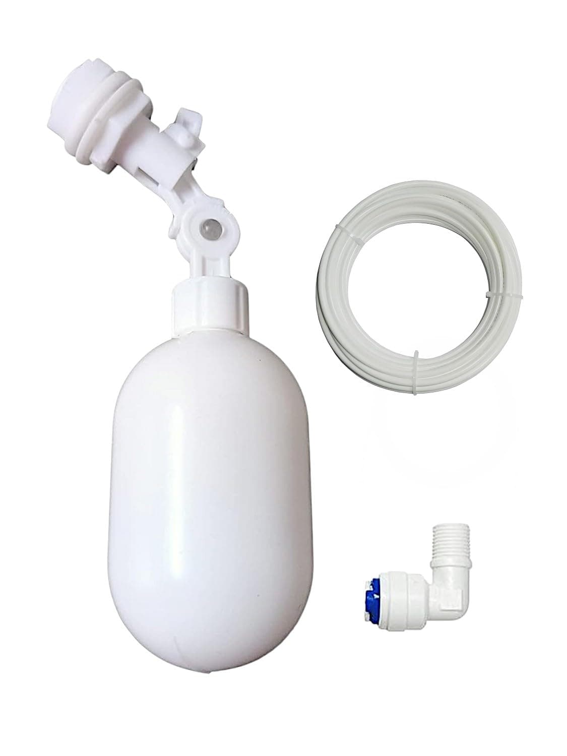 - Plastic Float Ball Valve Shut Off Float And 3 Meter Pipe For for Aquarium, Water Tank, Aquariums, Aquaculture, RO System, Dispenser Pot (Float + 3 Meter Pipe + 1 Elbow)