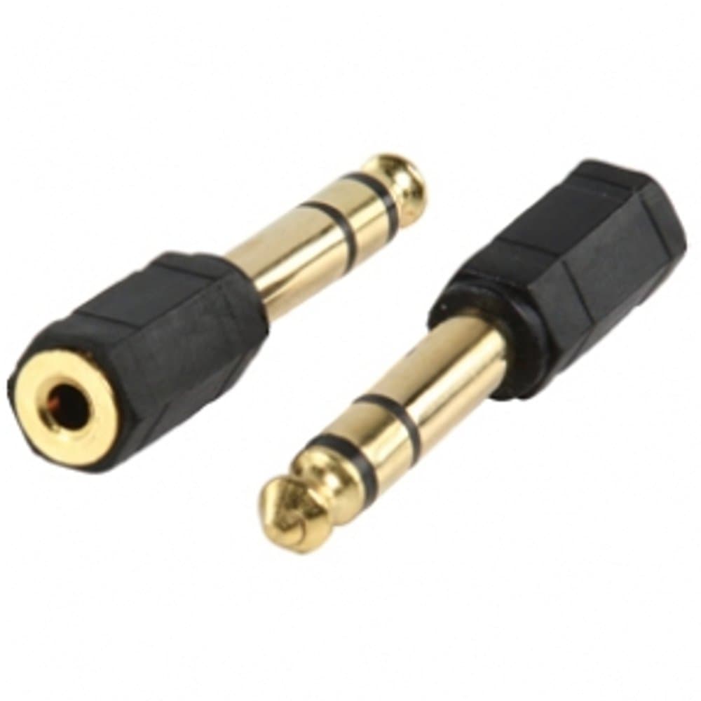 3.5mm Socket to 6.33mm 6.35mm Plug Jack Adapter Converter Plug